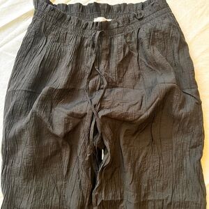 OR Oakridge Black Crinkled Pants